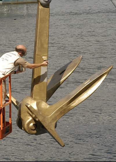 Stockless Anchor