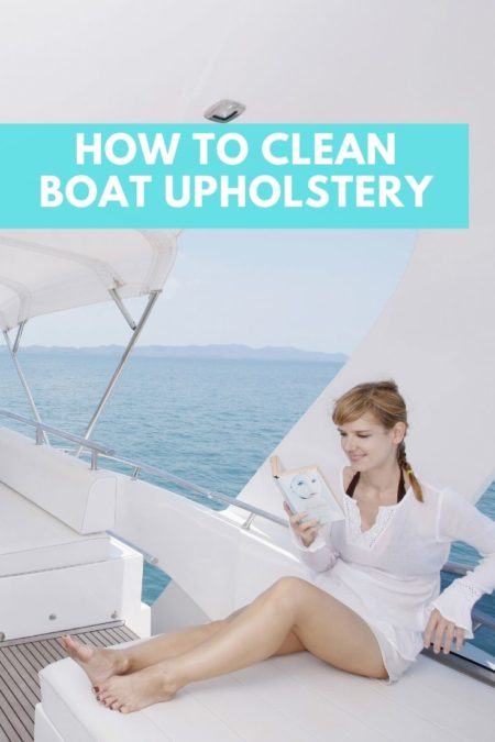 how to clean boat upholstery