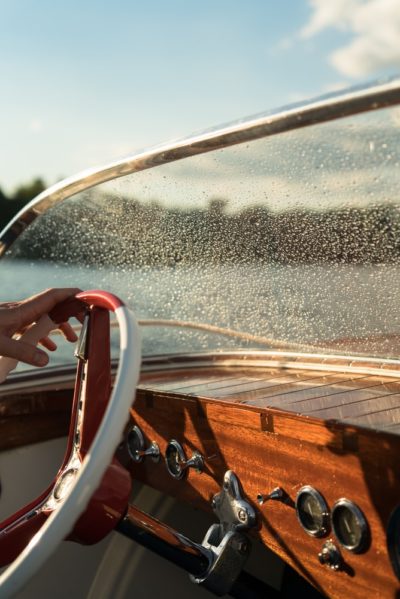 boat steering
