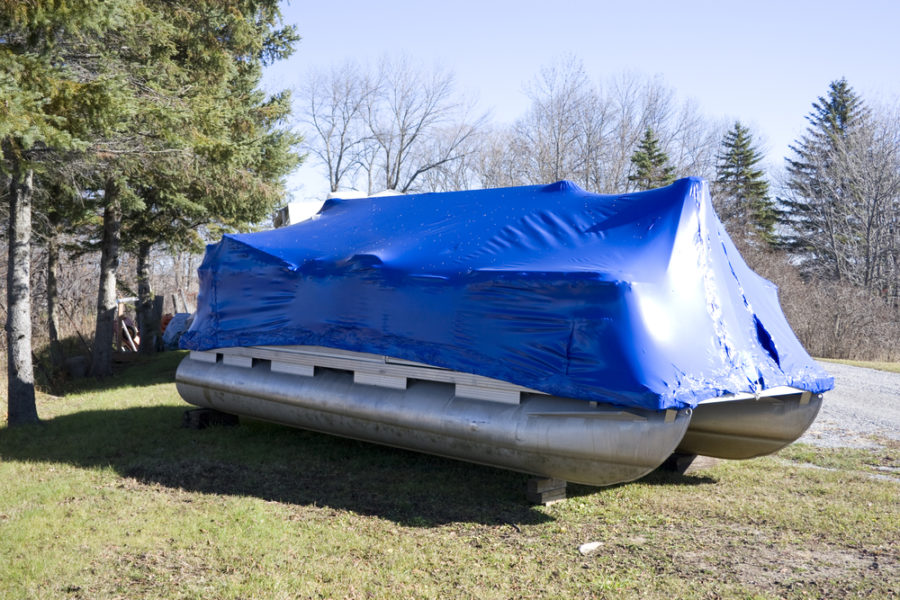 How To Use A Pontoon Boat Shrink Wrap Kit MOORING MARINE